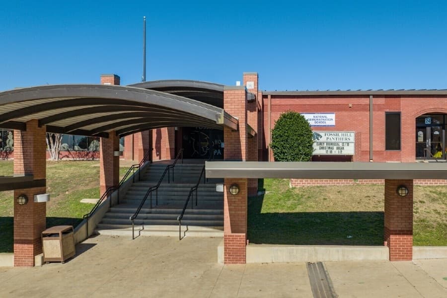 Keller ISD's Fossil Hill Middle School closes due to roof damage