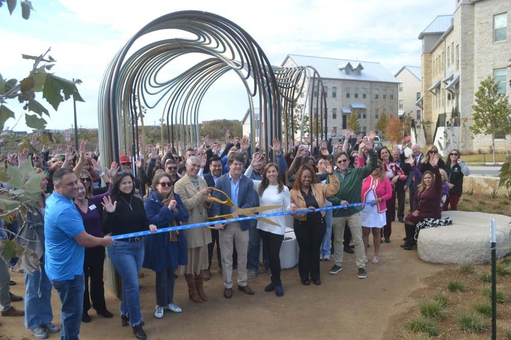 Leander debuts 1st public art installation at Northline
