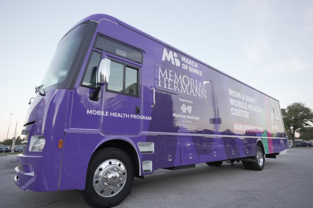New $1.2 million mobile health center opens for pregnant women in Houston