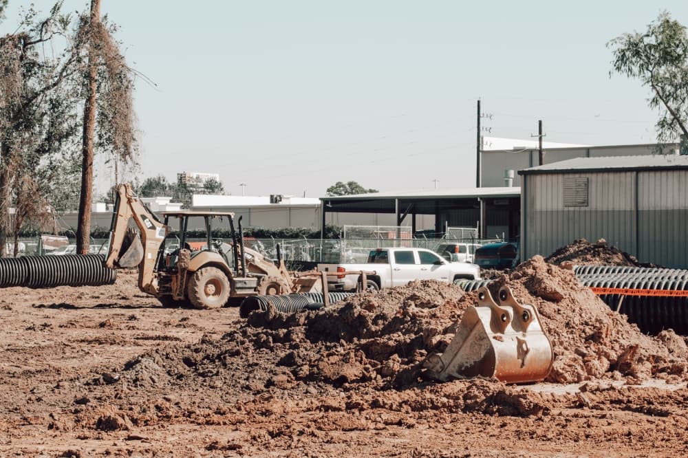 Construction underway on Saddle Creek Village in north Houston