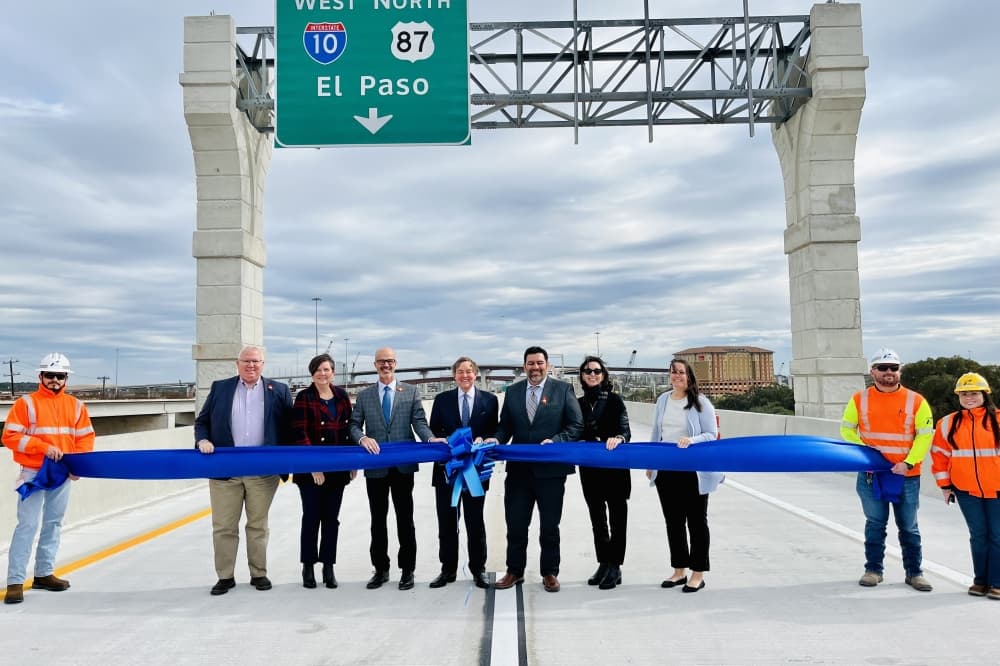 TxDOT celebrates opening 1st Loop 1604 Expansion flyover ramp