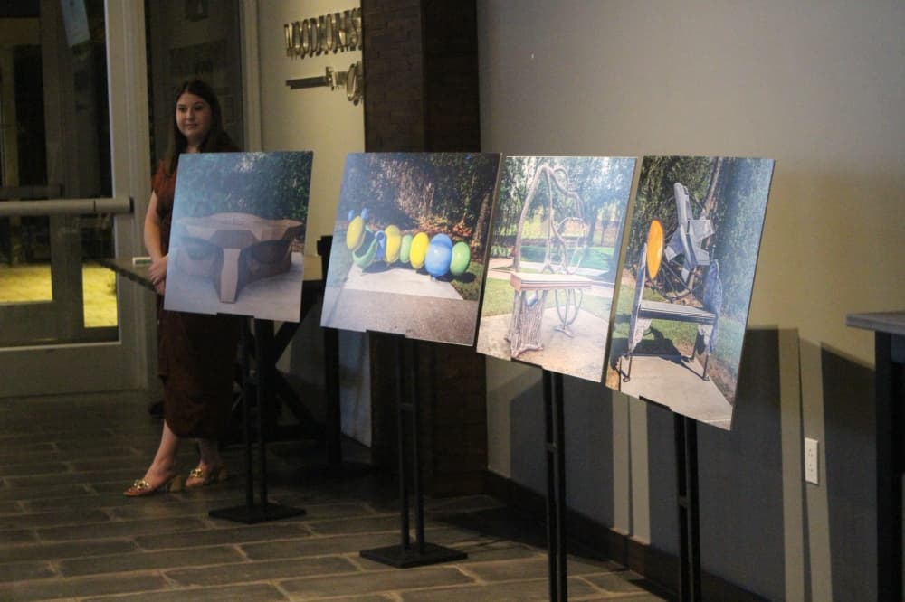 The Woodlands Art Council unveils 4 new art benches
