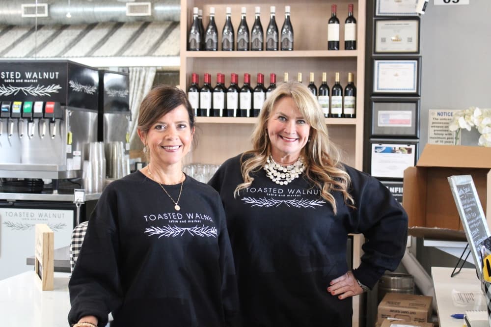 Toasted Walniut owners Audria Weimer and Amy Hegar.