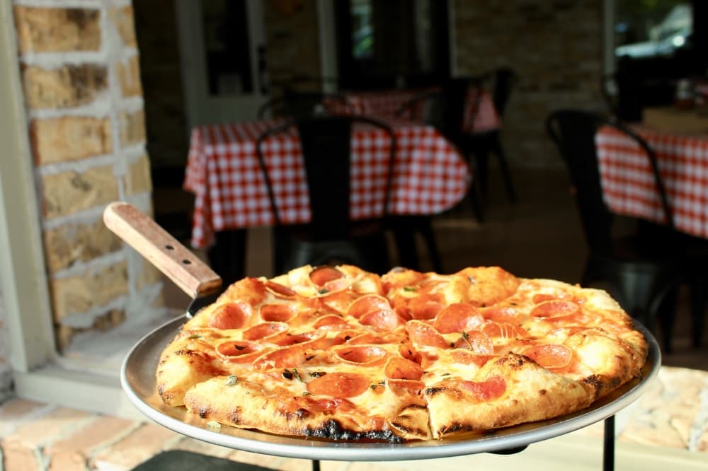 Sylvia’s Pizza serves wood-fired pizza in Downtown Tomball