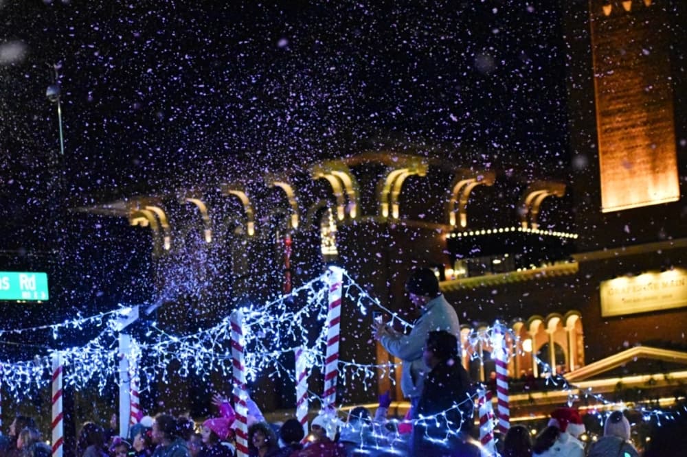 fake snow