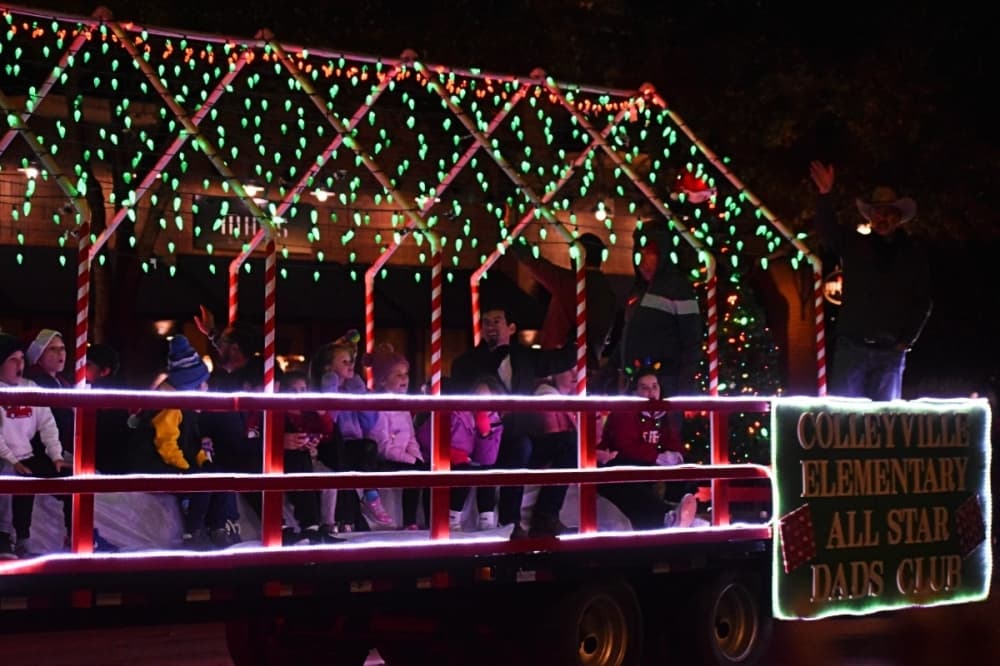 float from Colleyville