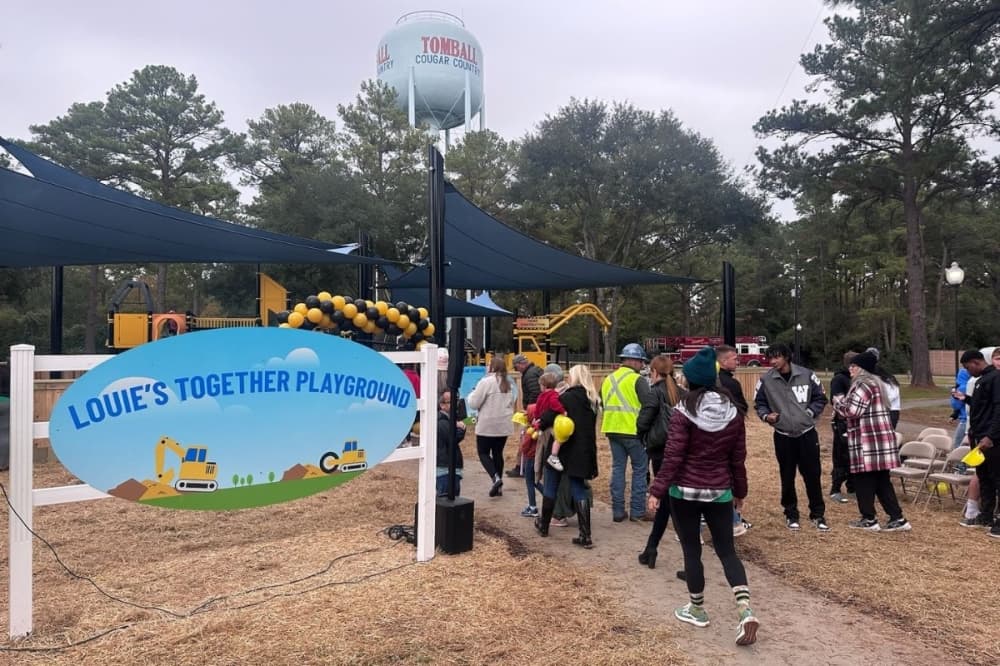 Louie’s Together Playground now open at Tomball’s Juergens Park
