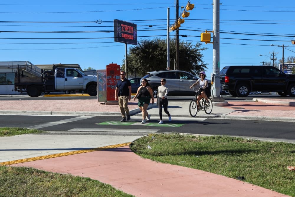 Construction along South Congress, Stassney now complete
