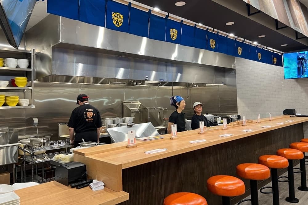 Tiger Ramen restaurant interior