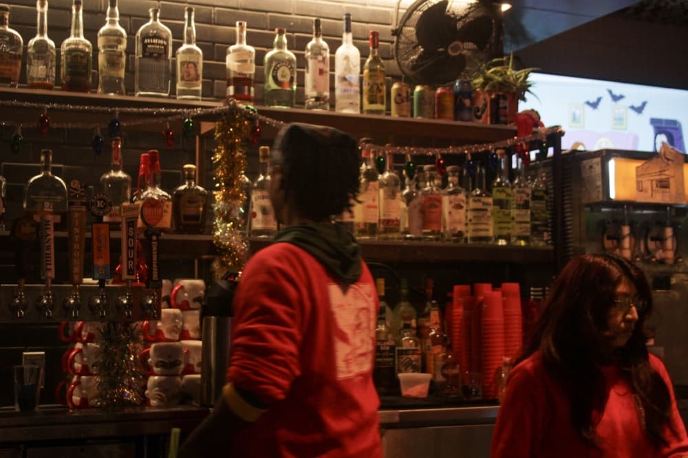 Lefty’s Brick Bar is introducing a new lineup of over 10 specialty drinks for its Rudolph’s Road House holiday pop-up bar. (Elisabeth Jimenez/Community Impact)
