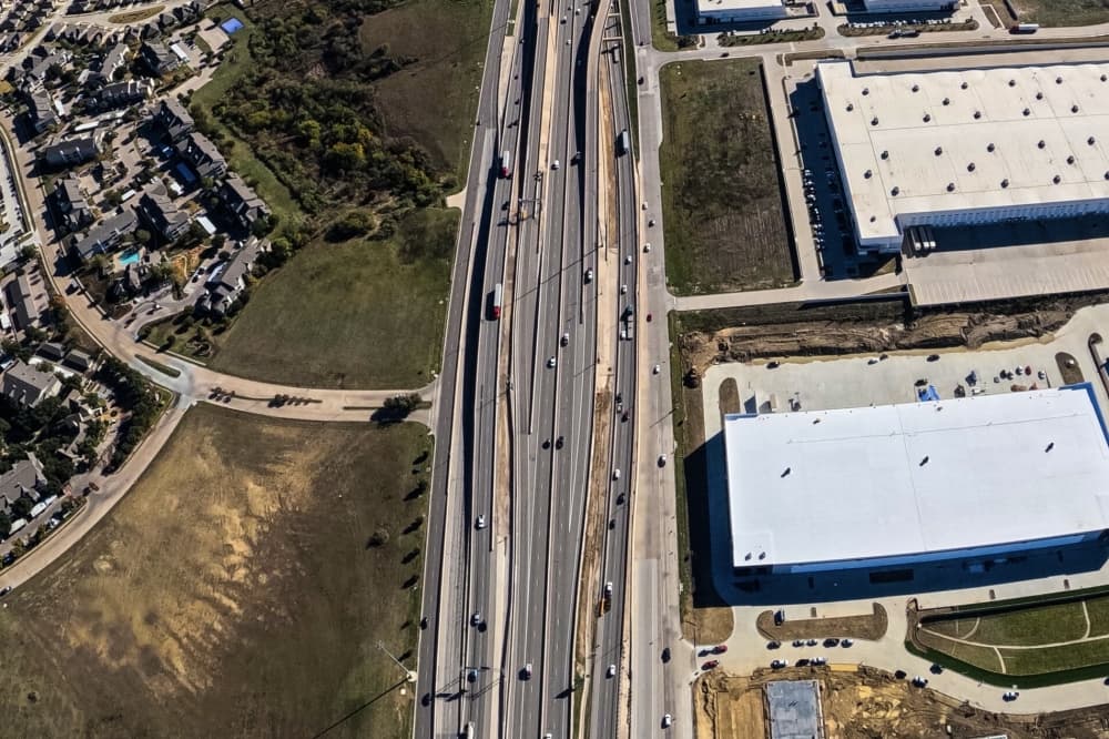 North Tarrant Express highway expansion project 25% complete