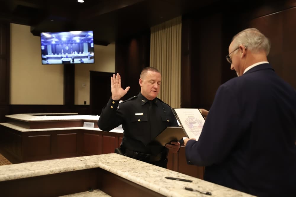 Roanoke City Council swears in new chief of police during Dec. 10 meeting