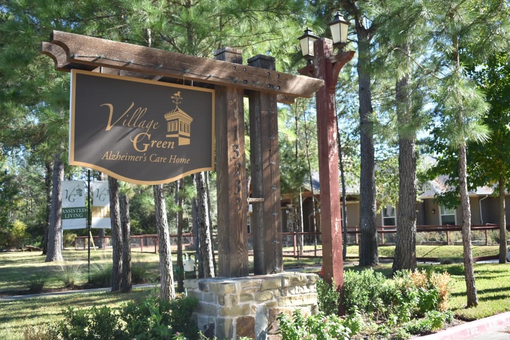 Village Green Alzheimer’s Care is located along Medical Complex Drive in Tomball. (Lizzy Spangler/Community Impact)