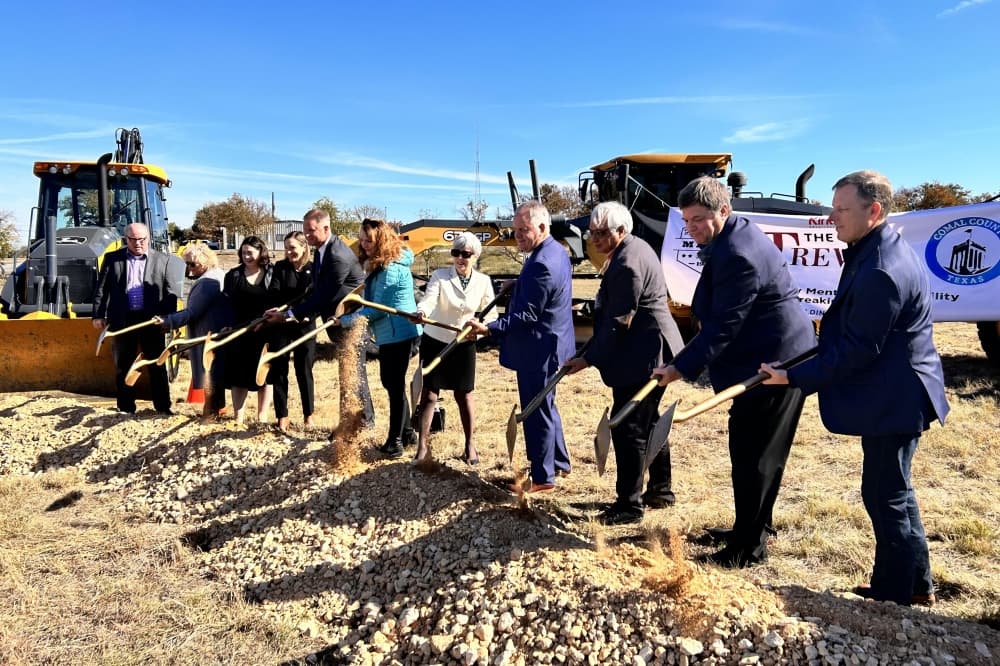 Comal County breaks ground on $8.65M mental health facility