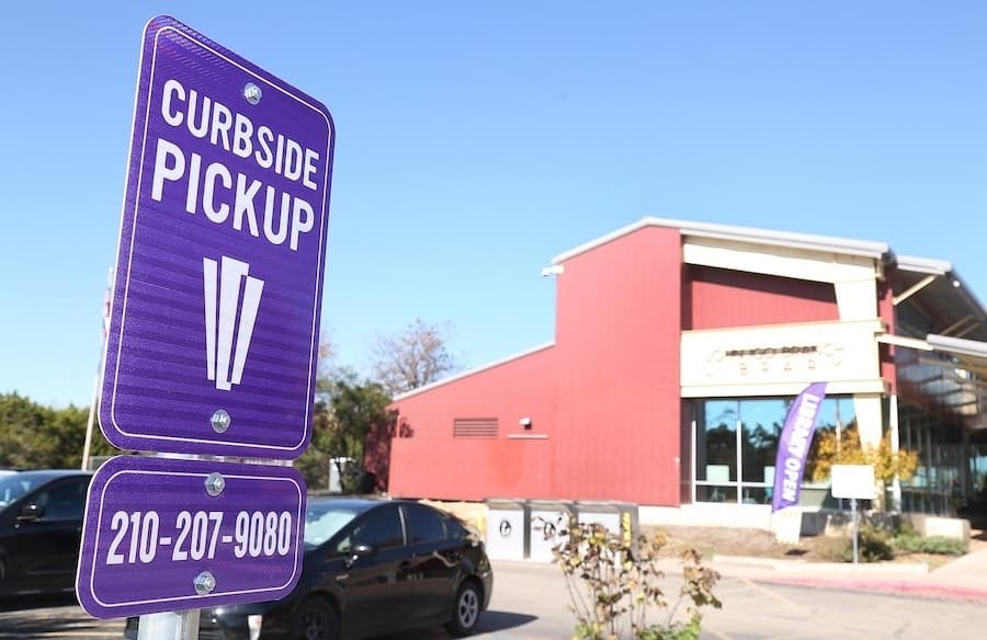 Curbside pickup now available at San Antonio Public Library