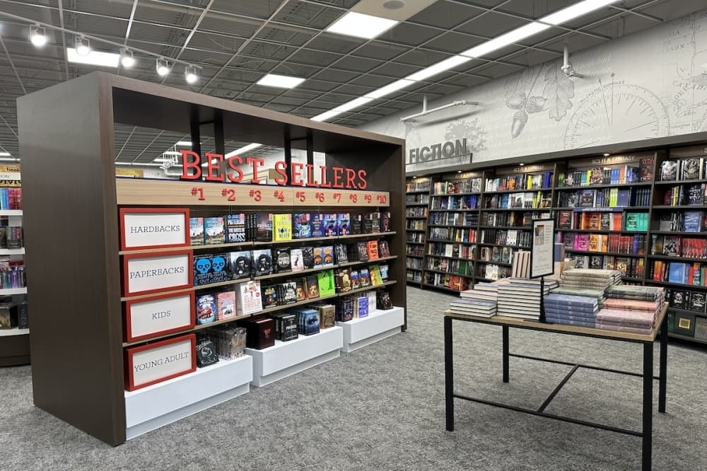 Books-A-Million opens at the San Marcos Premium Outlets