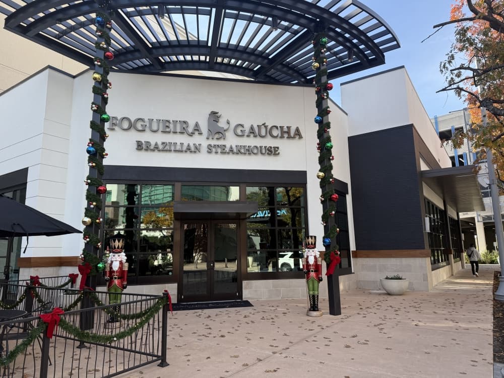 An image of the exterior of the new restaurant. 