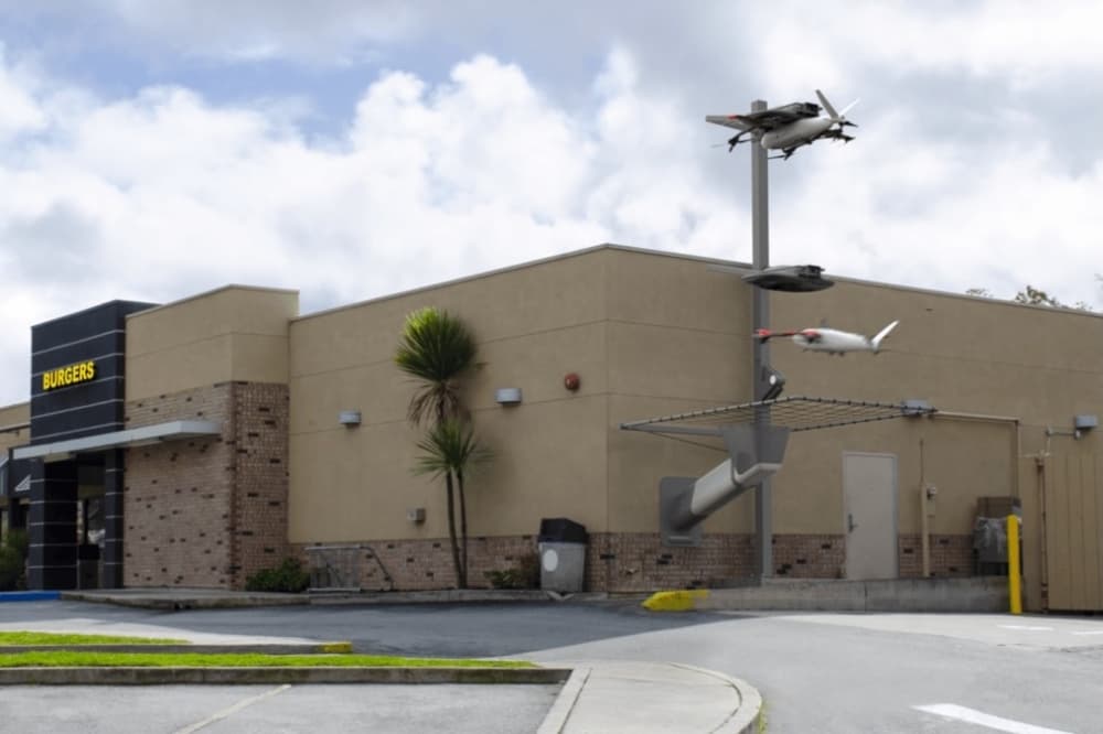 Drone delivery services planned for Walmart on East Round Grove Road in Lewisville
