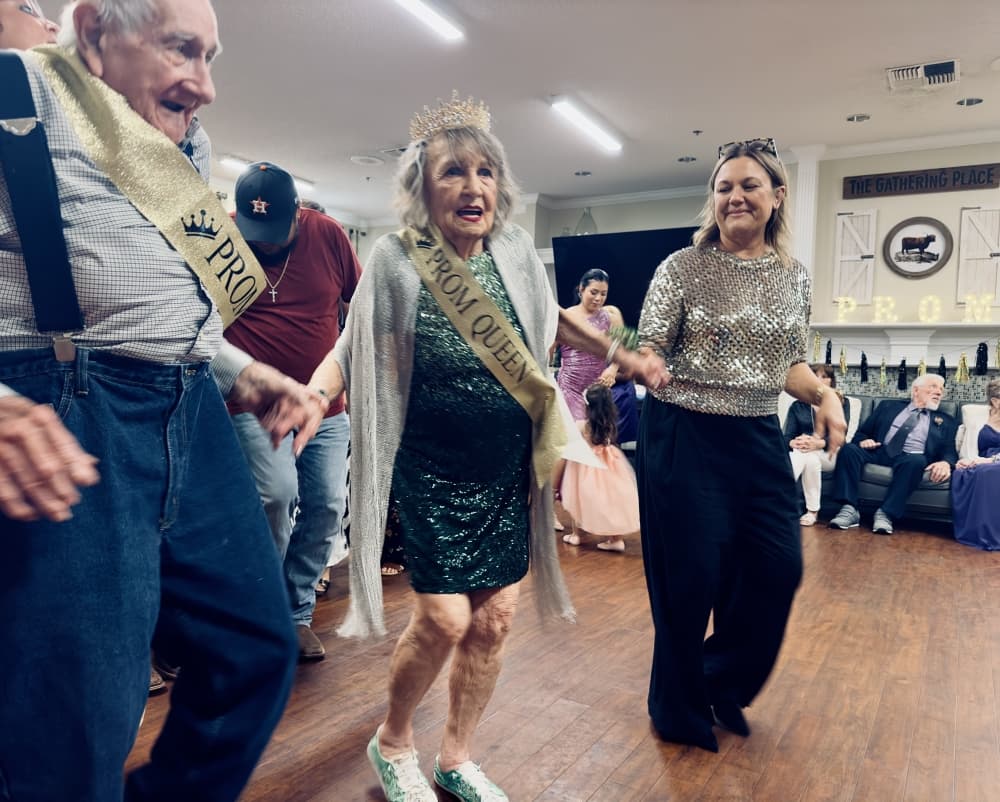 residents danced at their senior prom