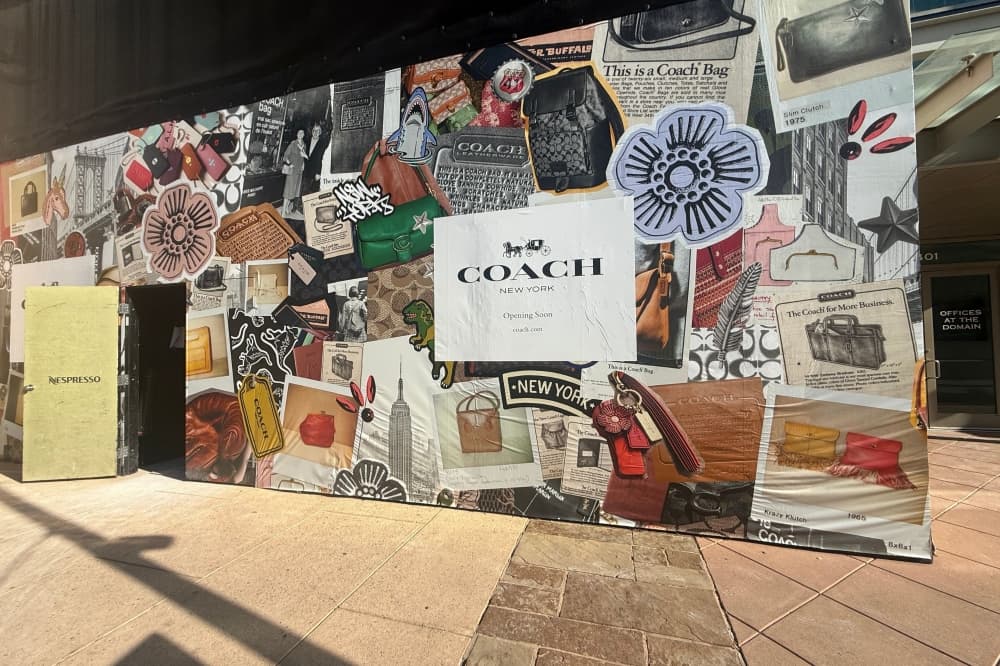 Coach relocating within The Domain with February opening