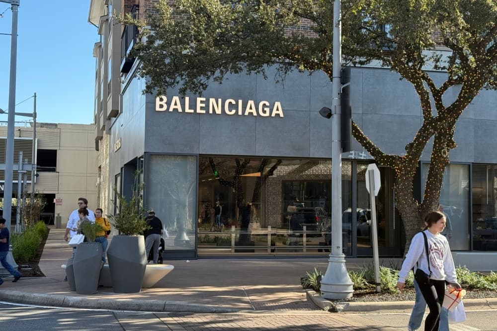 Balenciaga now selling luxury items at The Domain