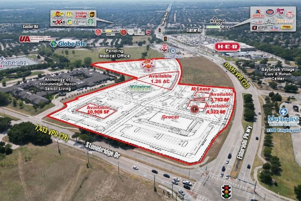 Crunch Fitness, specialty grocery store coming to west McKinney