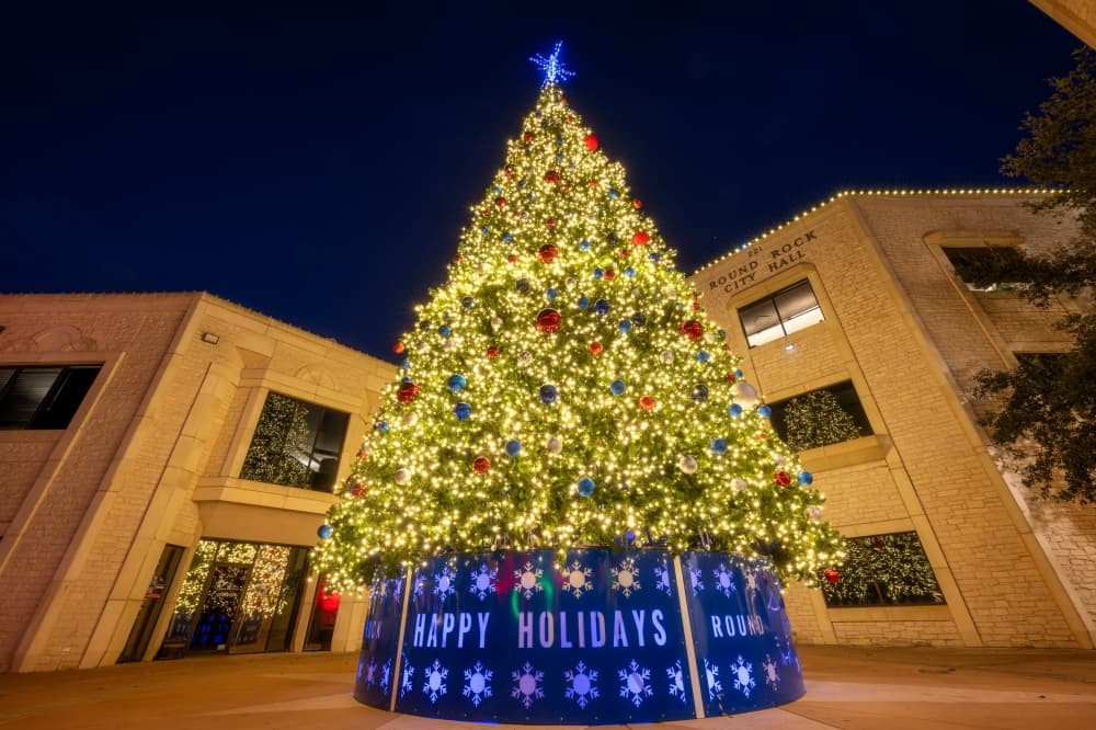 Round Rock, Williamson County providing Christmas tree recycling