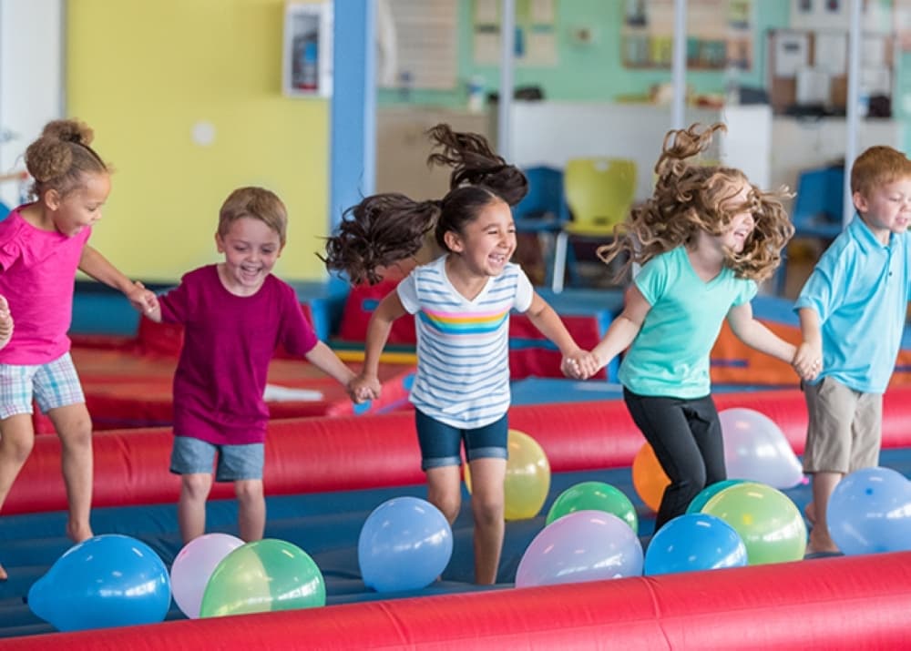 The Little Gym offers classes geared toward children between the ages of 4 months and 12 years. (Courtesy Little Gym)