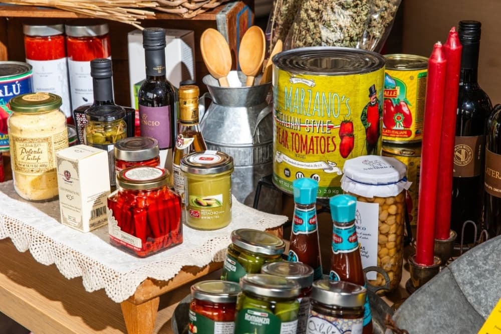 A selection of groceries