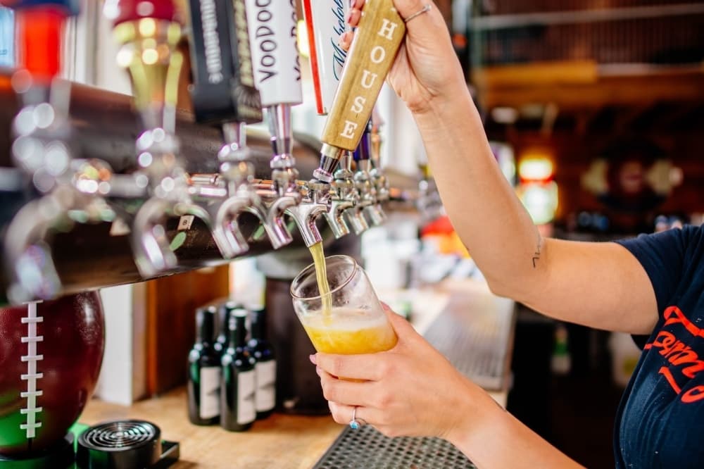 Tommy John's Tailgate offers a selection of craft beers and signature cocktails.  (Courtesy Tommy John's Tailgate)