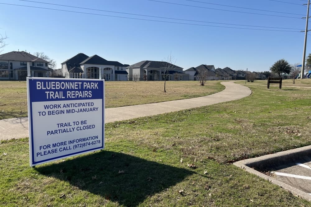 Flower Mound officials approve nearly $119K in repairs to Bluebonnet Trail