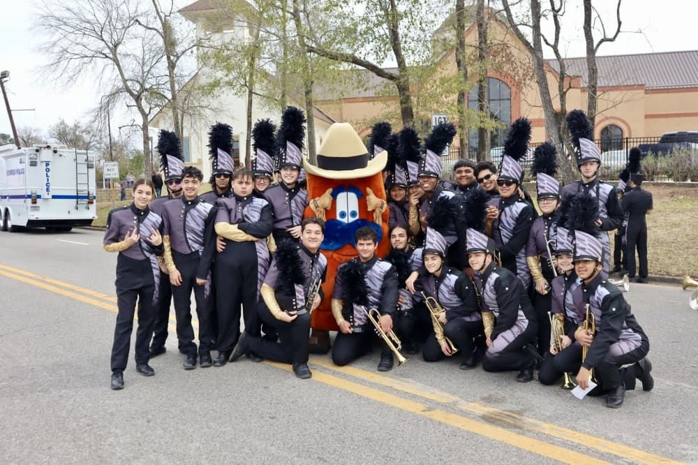 Go Texan Parade participants 