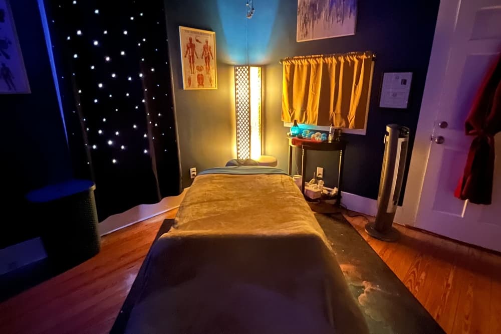 An image of the True Massage and Wellness space in the house. 