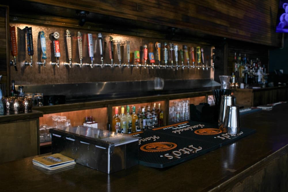 An image of the bar at the new location. 