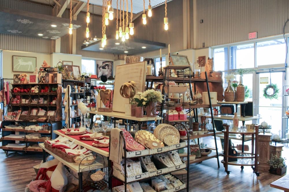 An image of the inside of the shop. 
