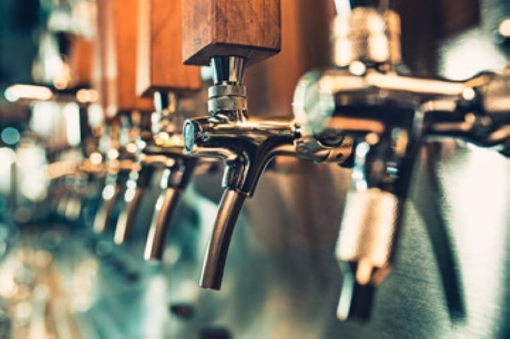 Blue Lion Pub open on McBeth Way in The Woodlands