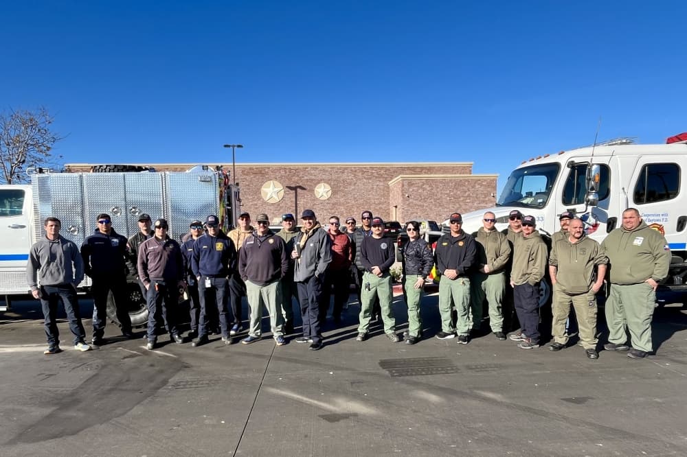 Houston deploys firefighters to help battle wildfires in California