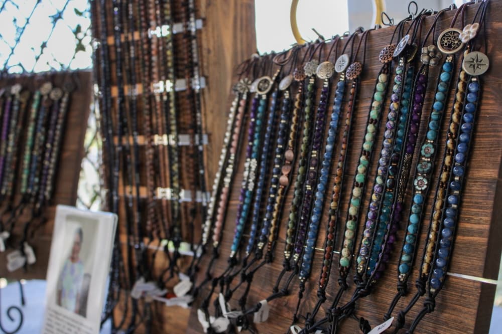 An image of jewelry made by a citizen at BiG. 