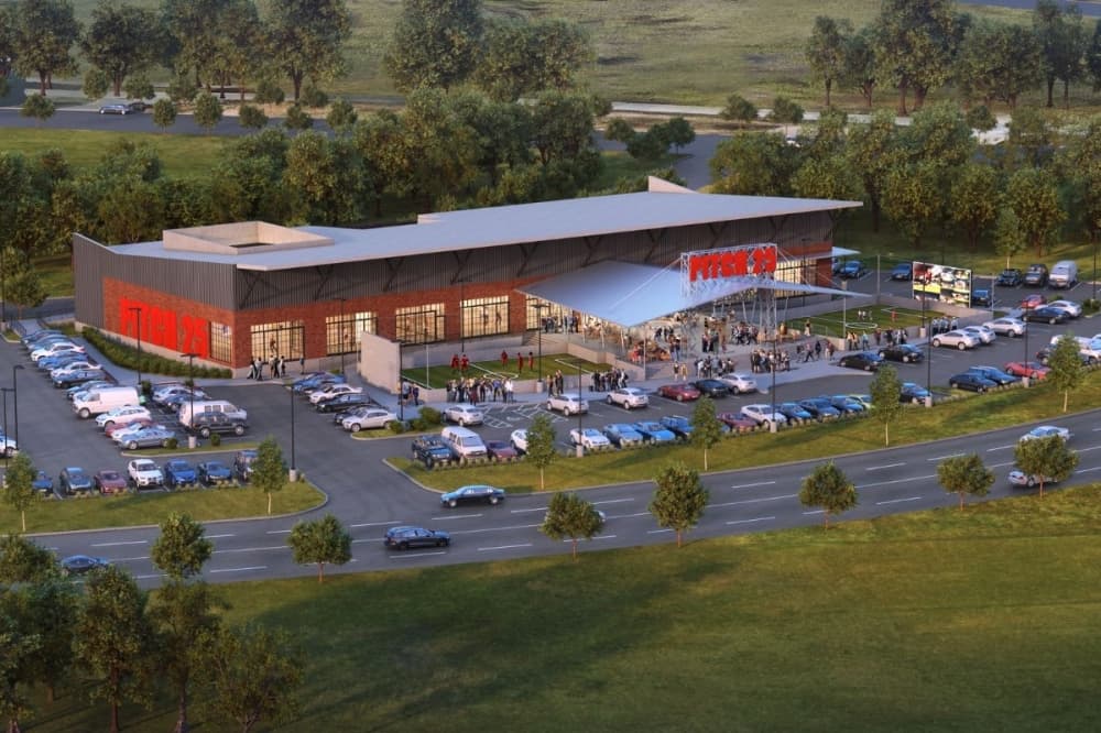 Pitch 25 beer garden, sports-themed entertainment space delays Katy opening