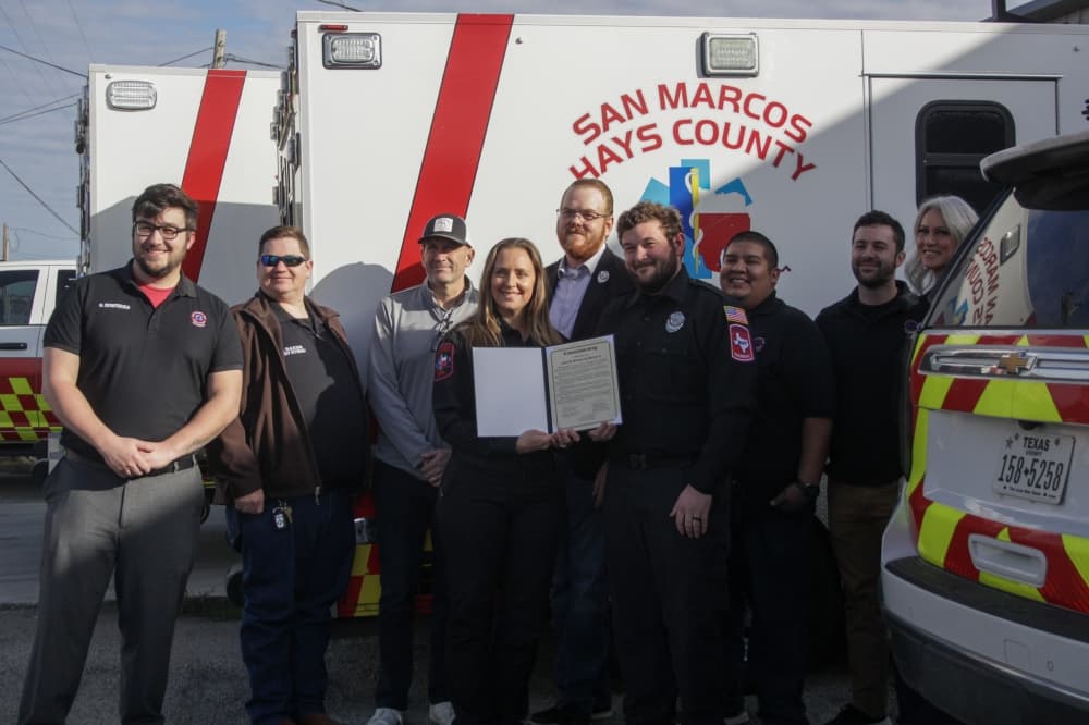 San Marcos Hays County EMS collective bargaining agreement includes pay increase, peer support