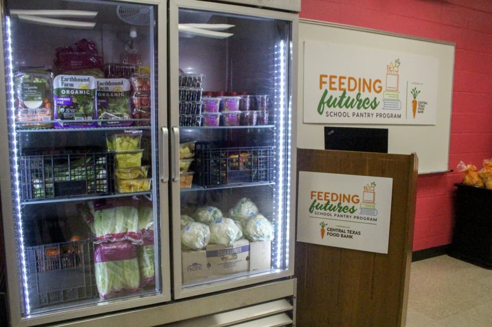 New pantry at Galindo Elementary School to provide food to Austin ISD families