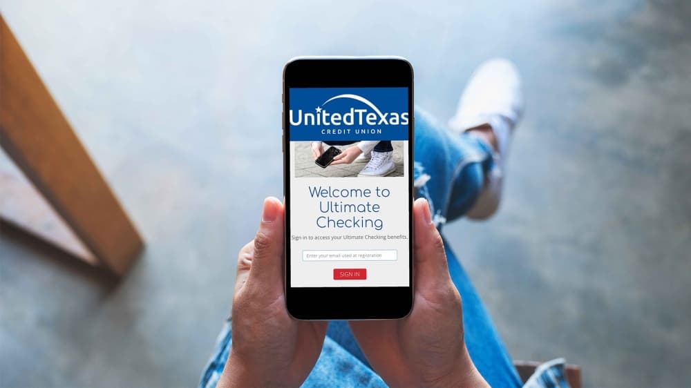 Start earning unlimited cash back with United Texas Credit Union’s Ultimate Checking account