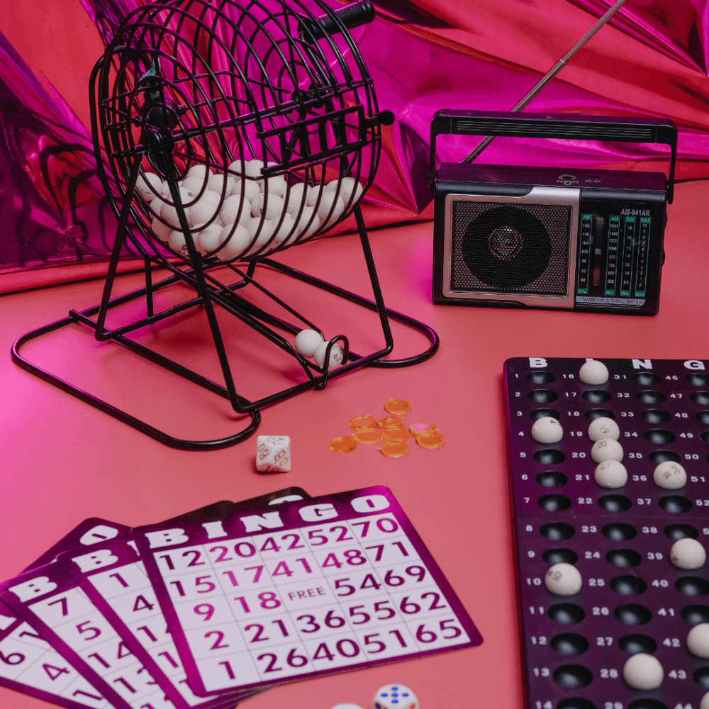 An image of a bingo card. 