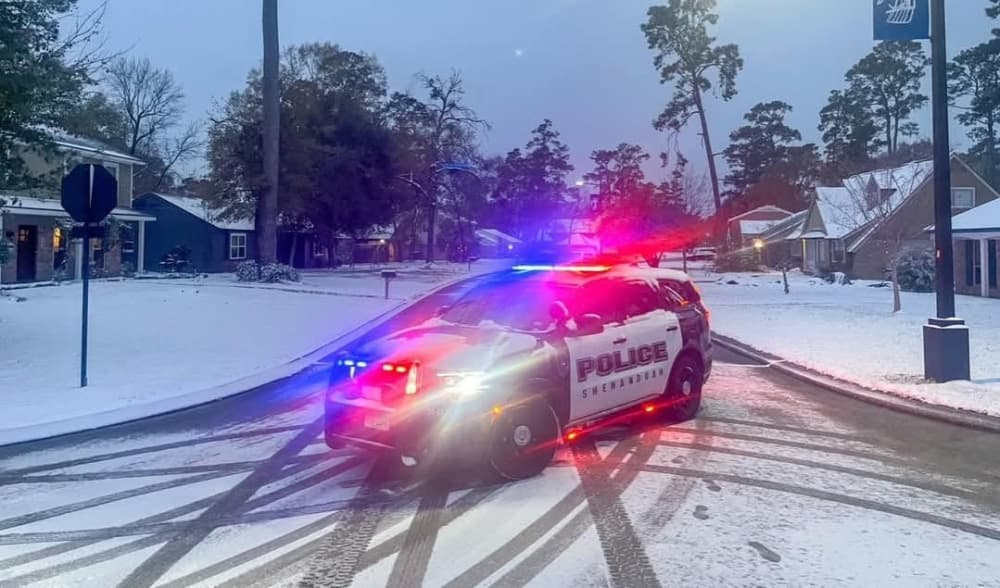police car in Shenandoah