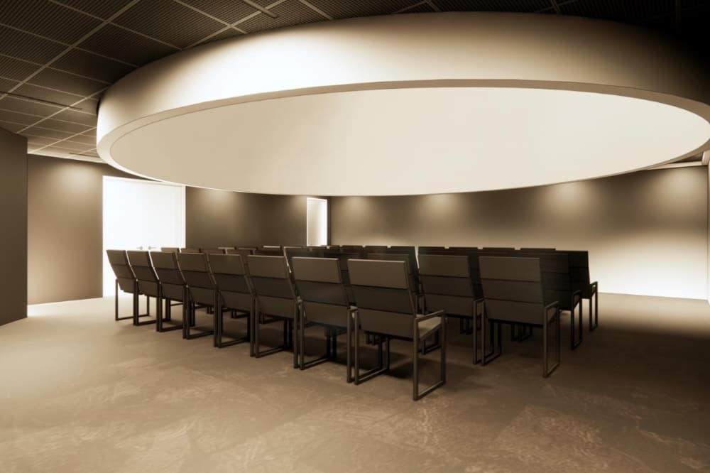 inside the planetarium rendering
