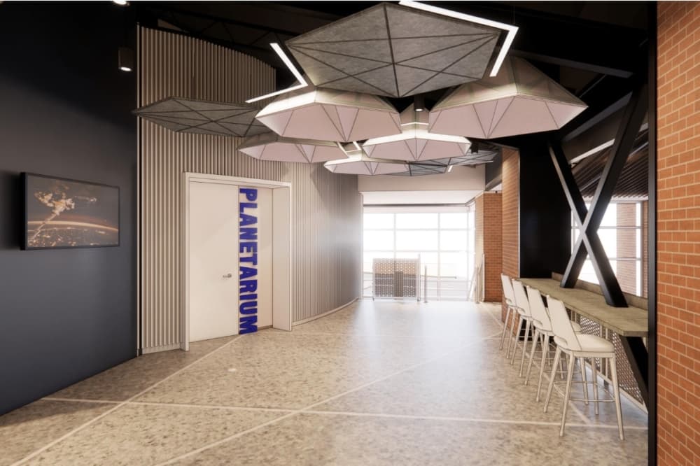planetarium entrance rendering