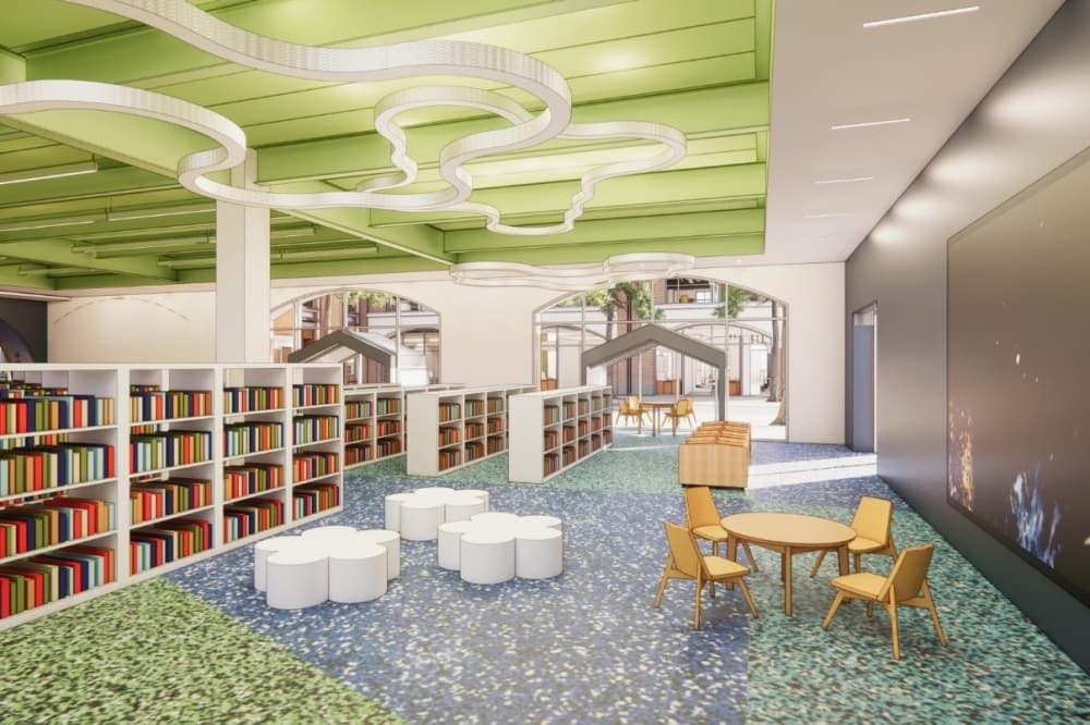youth area rendering