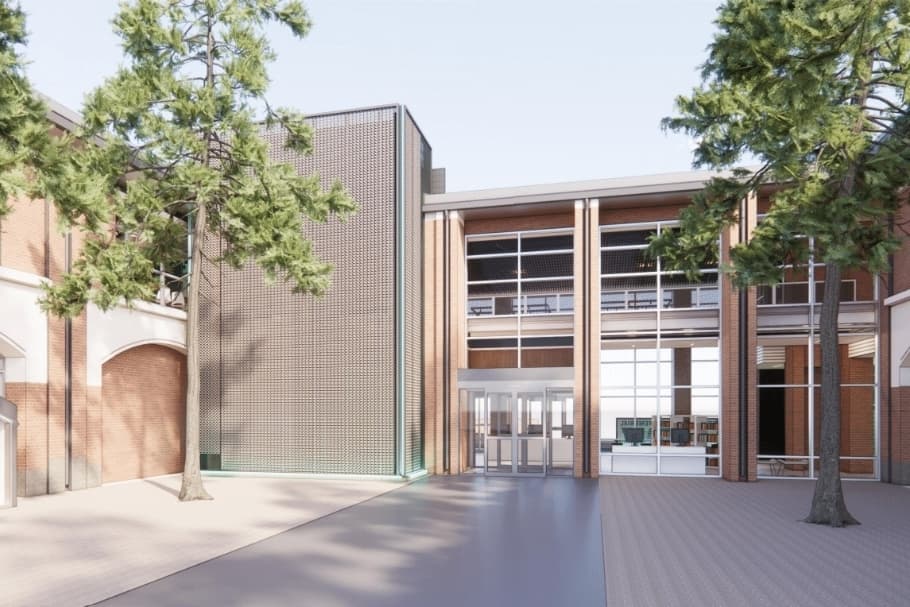 Courtyard rendering