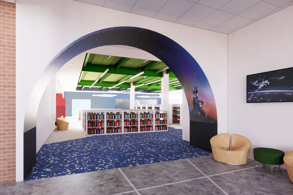 youth area rendering