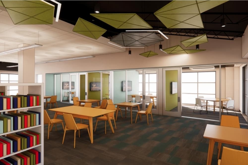 study room rendering